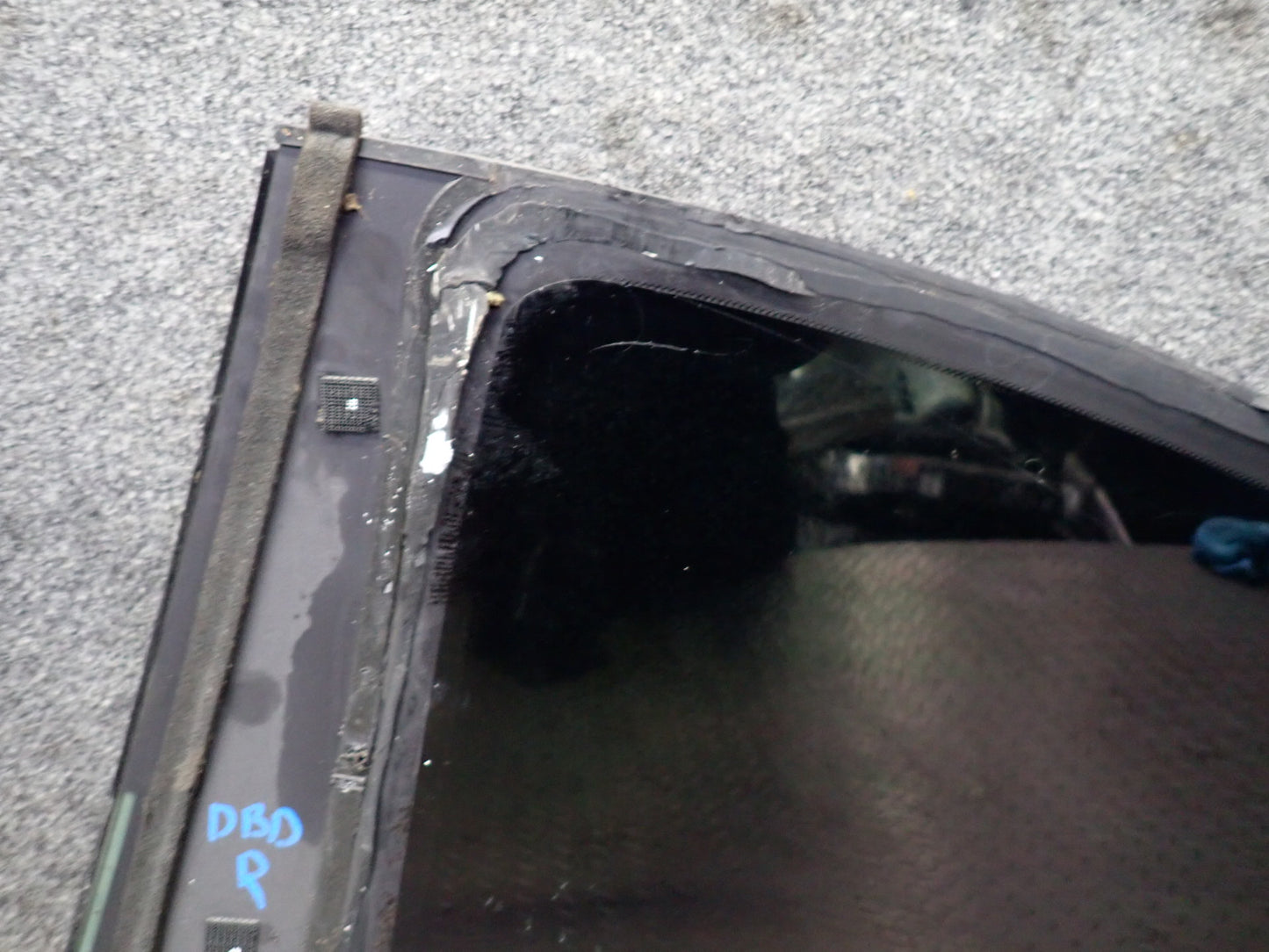 07-13 BMW E92 335i Coupe Rear Right Quarter Glass Window OEM