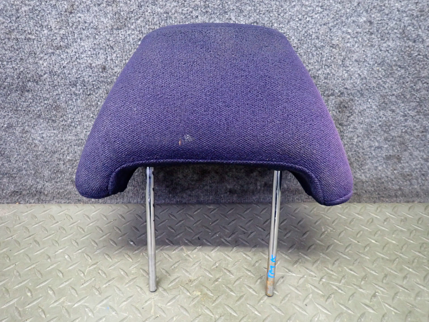 91-95 Toyota MR2 Set of 2 Front Left & Right Seat Headrest Blue OEM