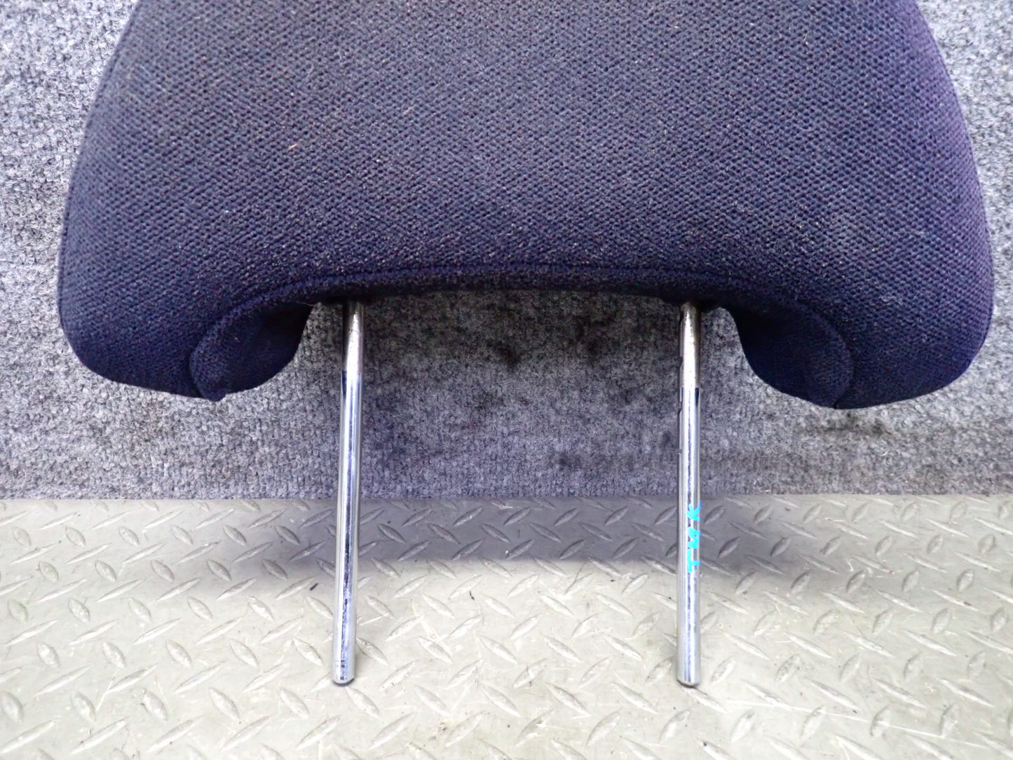 91-95 Toyota MR2 Set of 2 Front Left & Right Seat Headrest Blue OEM
