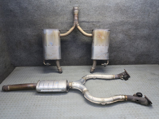 98-00 Lexus UCF20L LS400 Exhaust Intermediate Pipe w Center Dual Pipe Set OEM