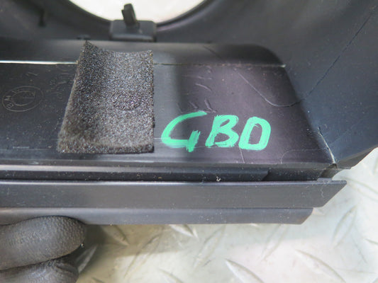 94-99 BMW E36 318CI Steering Column Upper & Lower Trim Panel Black OEM