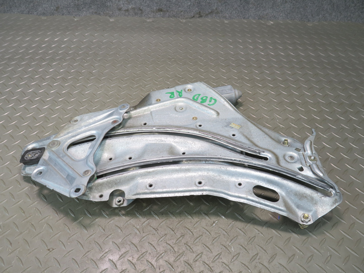 94-99 BMW E36 318ic Convertible Rear Right Quarter Window Regulator w Motor OEM