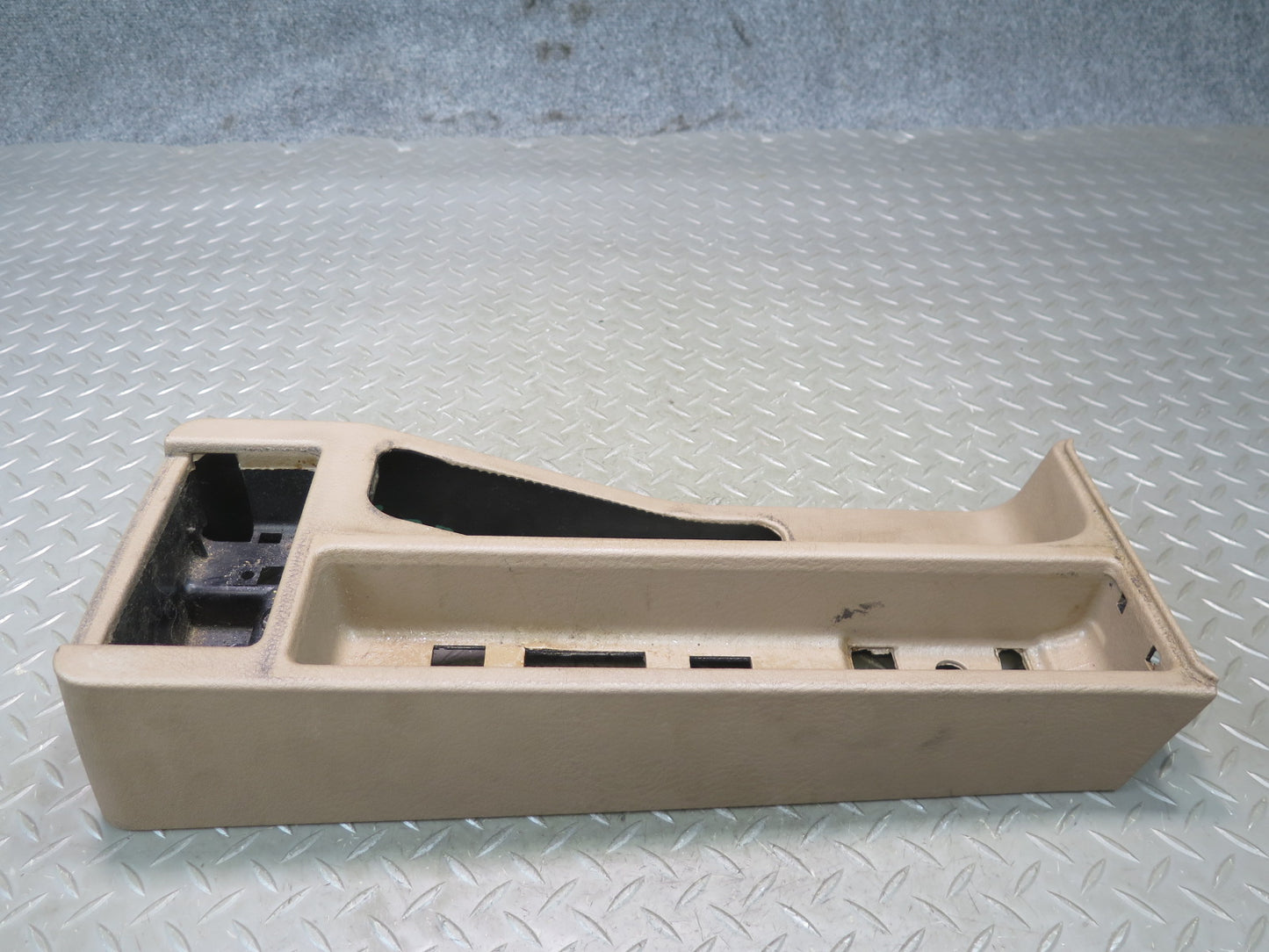 94-99 BMW E36 318IC Convertible Center Console Trim Cover Panel Beige OEM