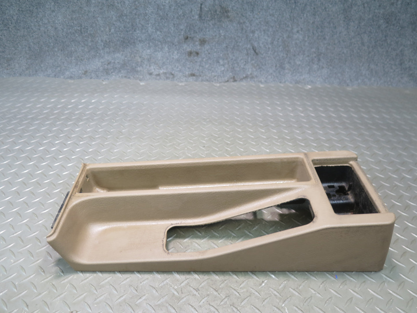 94-99 BMW E36 318IC Convertible Center Console Trim Cover Panel Beige OEM