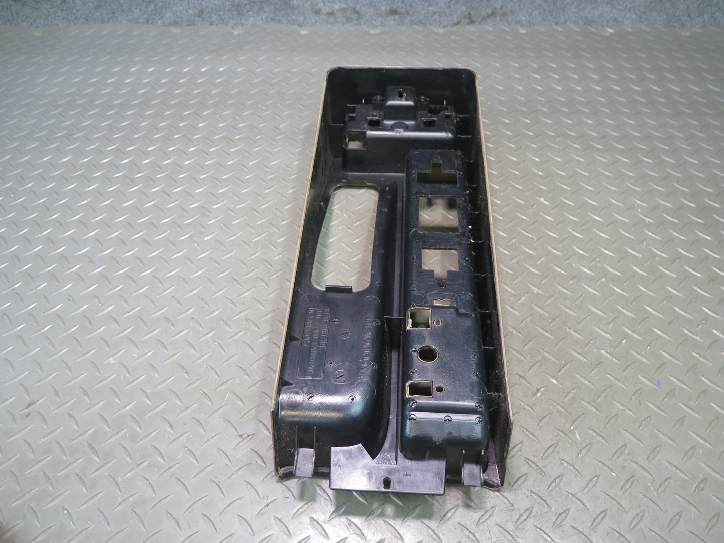 94-99 BMW E36 318IC Convertible Center Console Trim Cover Panel Beige OEM