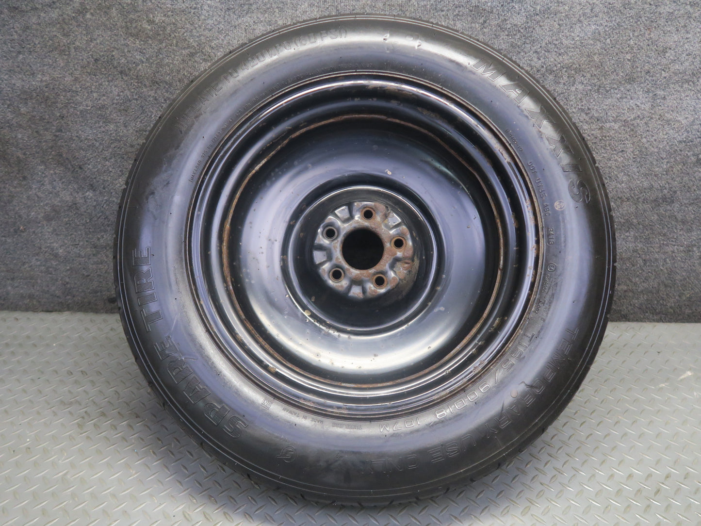 2013-2017 Infiniti JX35 QX60 Rear Emergency Spare Wheel Tire T165/90 D18