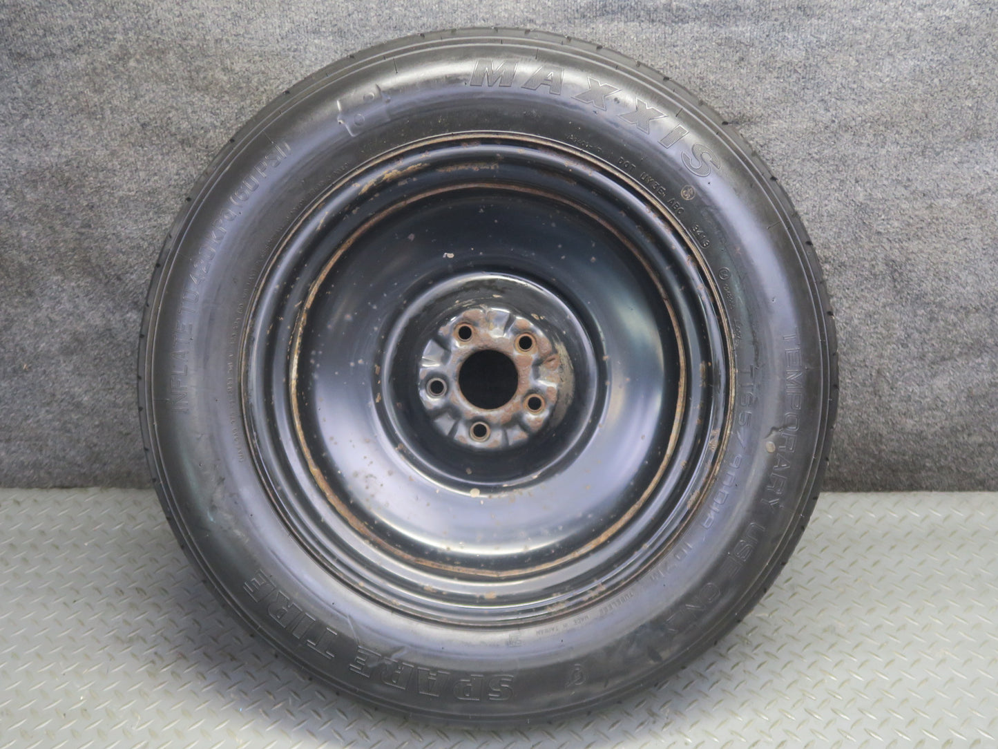 2013-2017 Infiniti JX35 QX60 Rear Emergency Spare Wheel Tire T165/90 D18