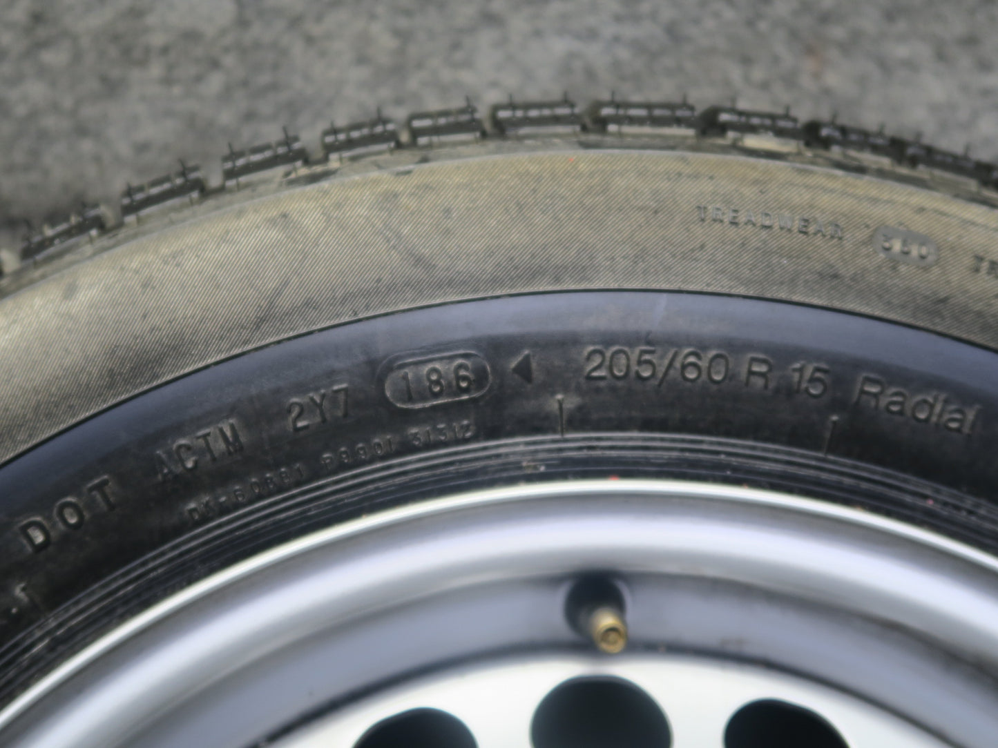 94-99 BMW E36 318iC Emergency Spare Tire R15" Wheel 15x6.5J ET47 1181958 OEM