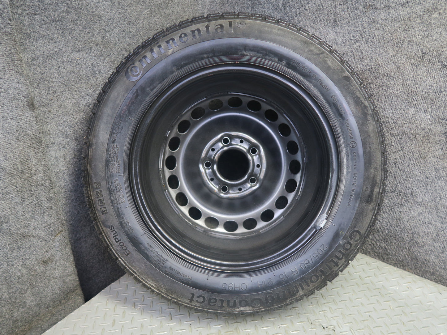 94-99 BMW E36 318iC Emergency Spare Tire R15" Wheel 15x6.5J ET47 1181958 OEM