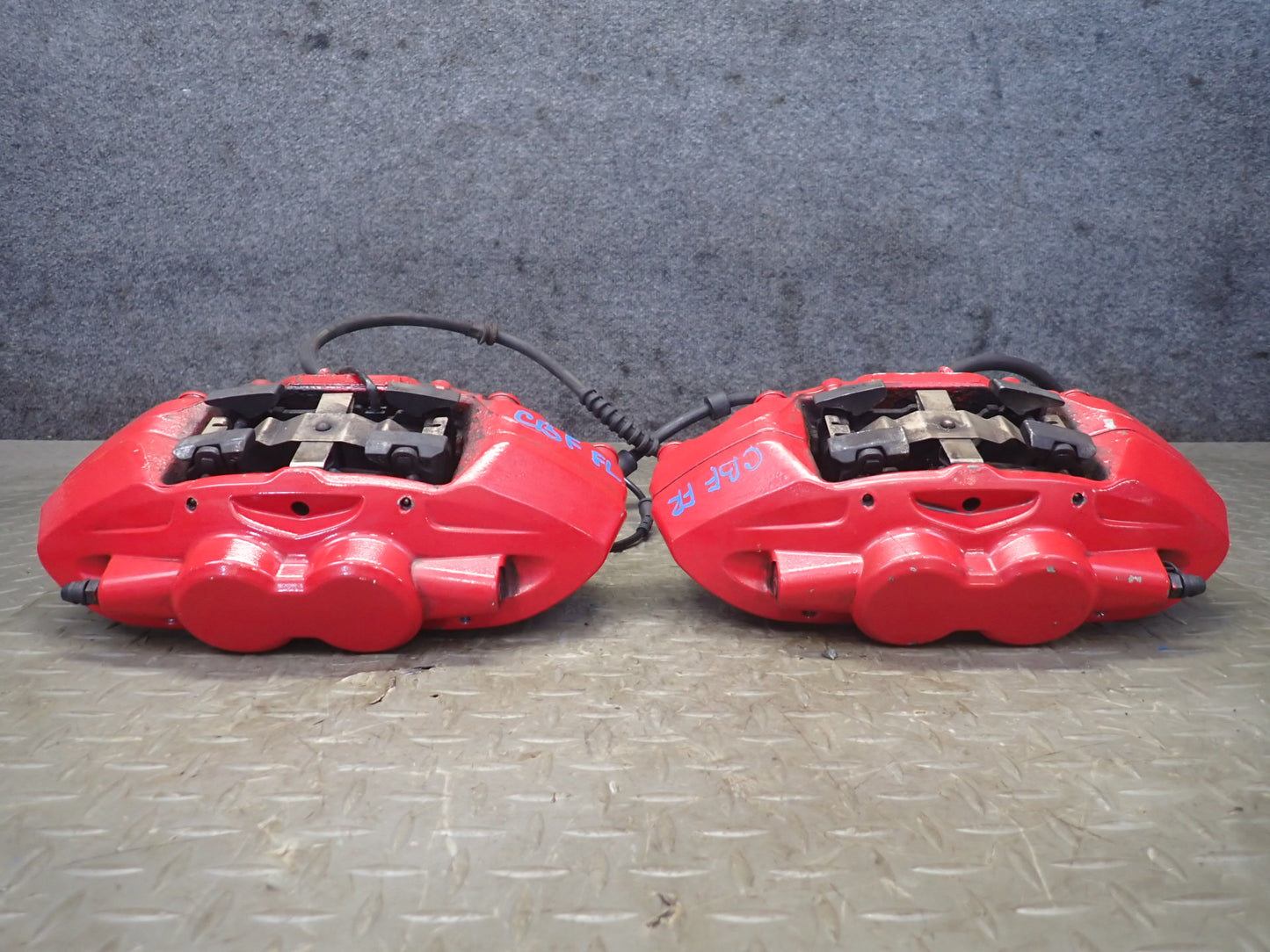 14-16 BMW F32 F33 435I Front Left Right M-sport Brake Caliper Brembo Set OEM