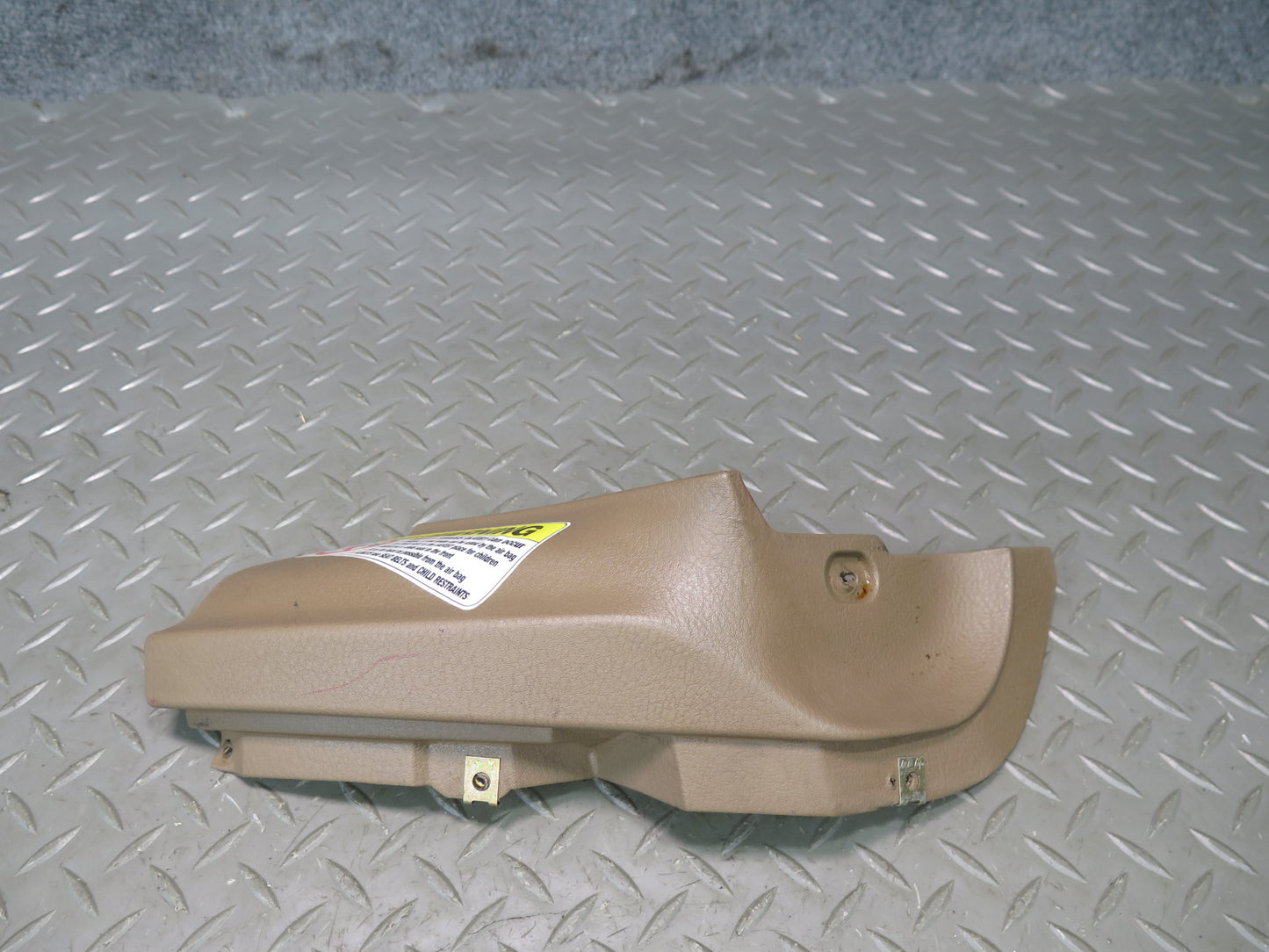 94-99 BMW E36 318ic Front Right Lower Dash Trim Cover Panel Sand Beige OEM