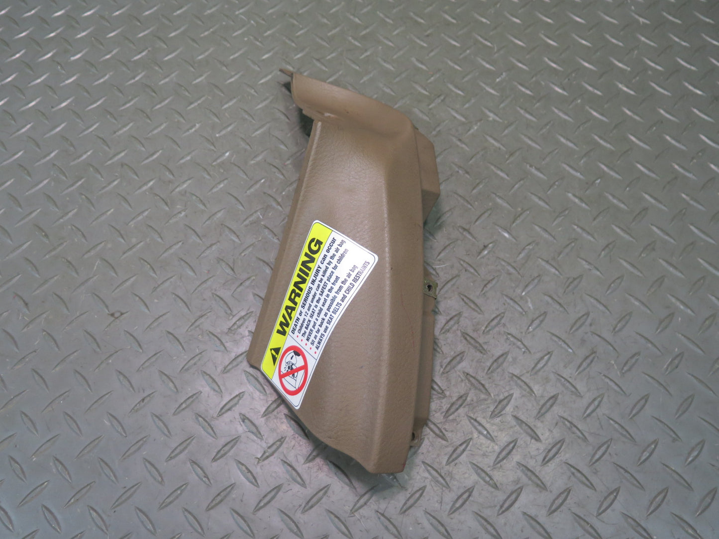 94-99 BMW E36 318ic Front Right Lower Dash Trim Cover Panel Sand Beige OEM