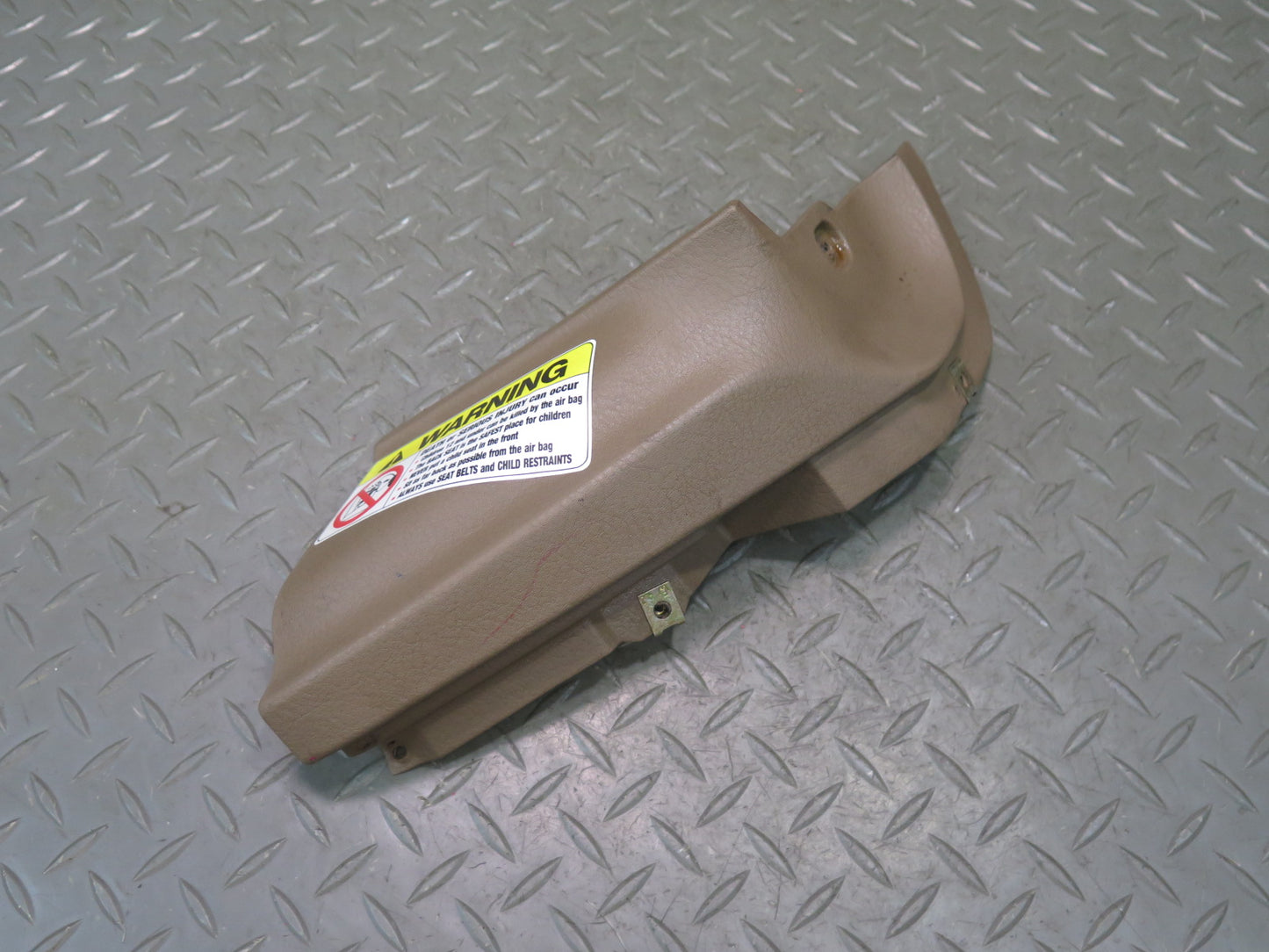 94-99 BMW E36 318ic Front Right Lower Dash Trim Cover Panel Sand Beige OEM