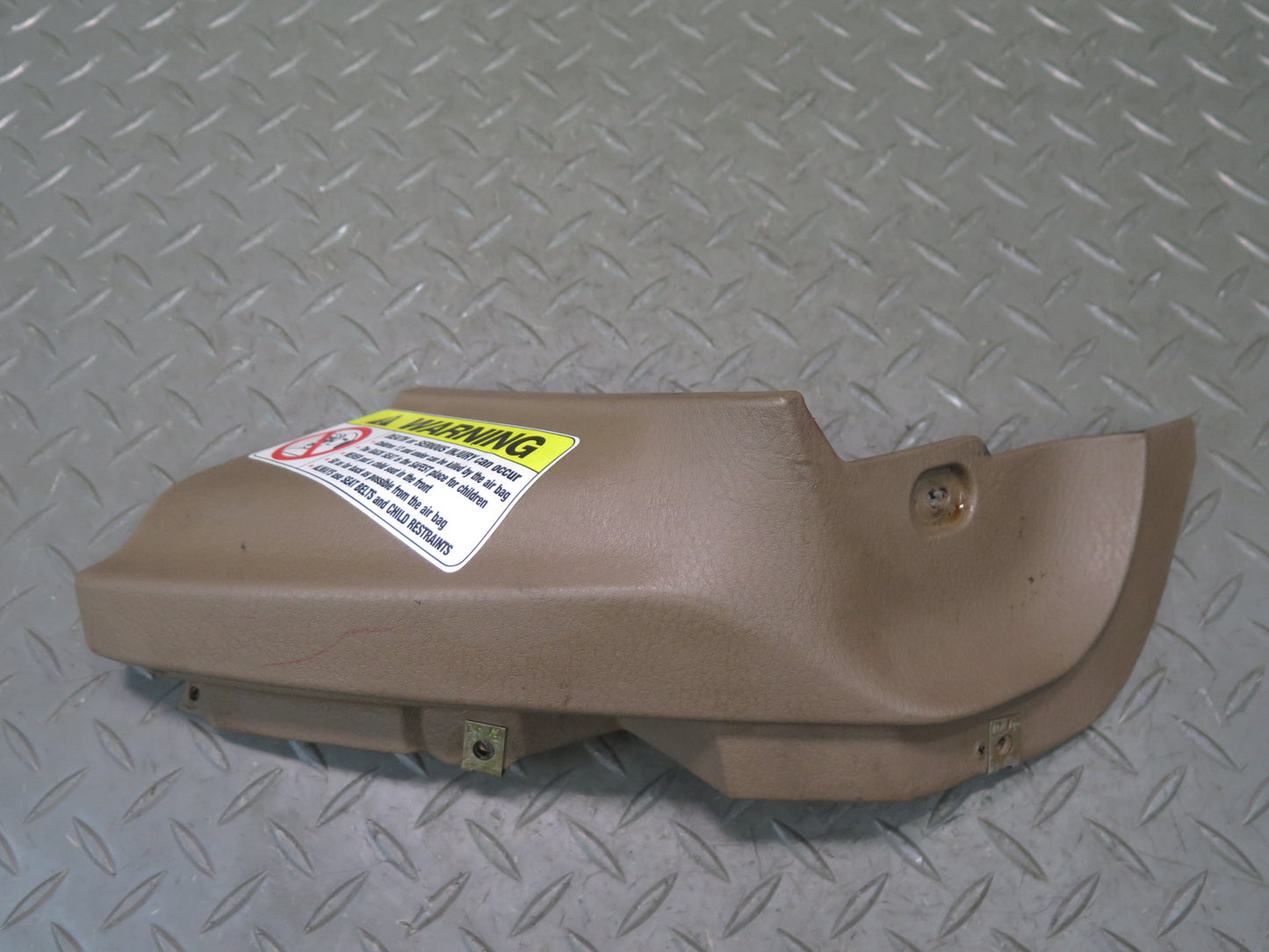 94-99 BMW E36 318ic Front Right Lower Dash Trim Cover Panel Sand Beige OEM