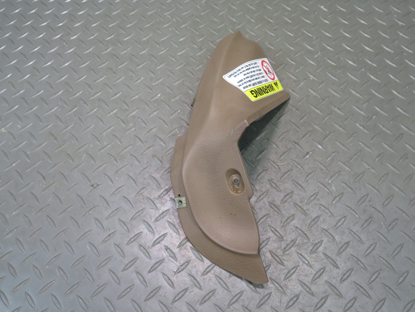 94-99 BMW E36 318ic Front Right Lower Dash Trim Cover Panel Sand Beige OEM