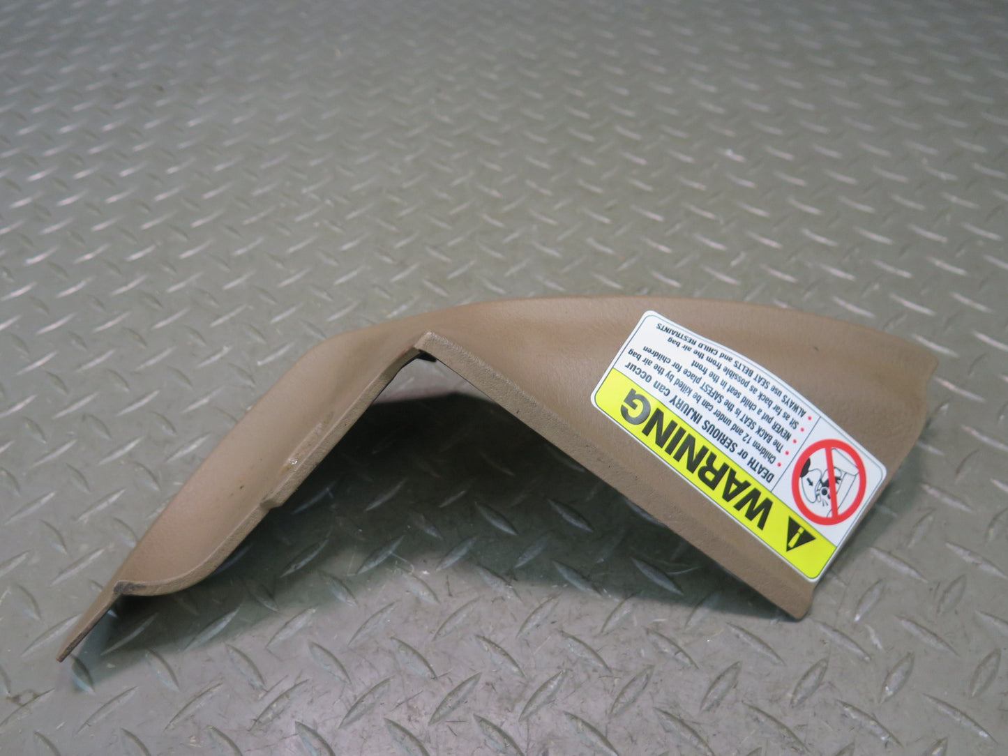 94-99 BMW E36 318ic Front Right Lower Dash Trim Cover Panel Sand Beige OEM