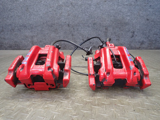 14-16 BMW F32 F33 435IX Set of 2 Rear Left & Right Brake Caliper w Hose OEM