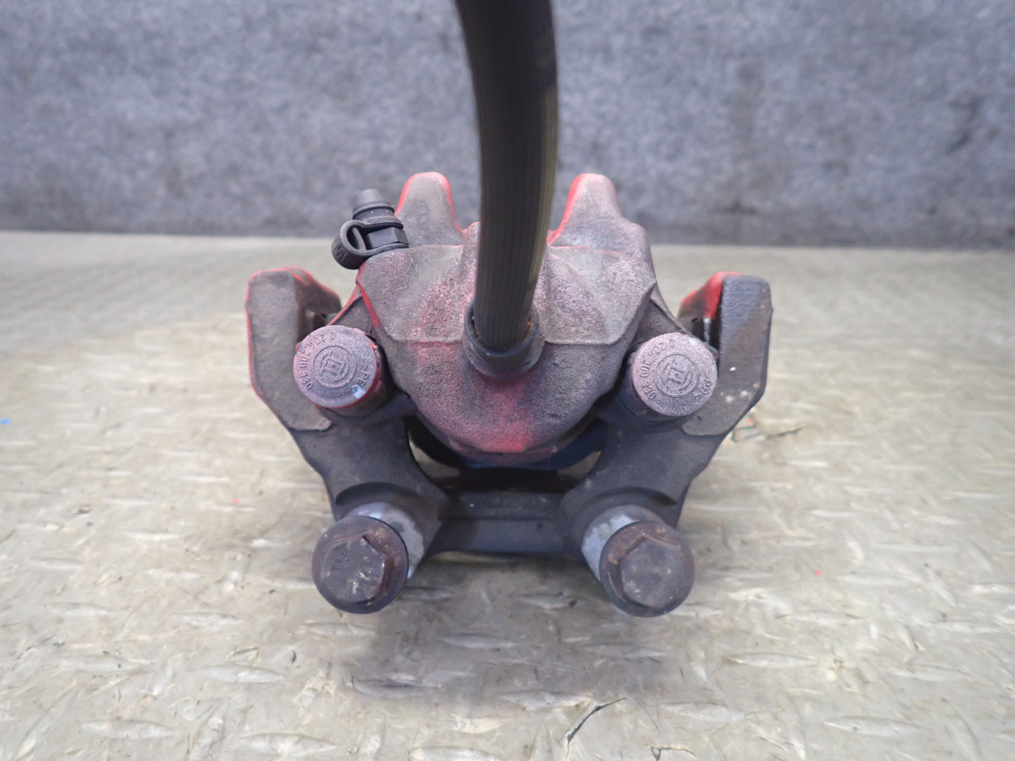 14-16 BMW F32 F33 435IX Set of 2 Rear Left & Right Brake Caliper w Hose OEM