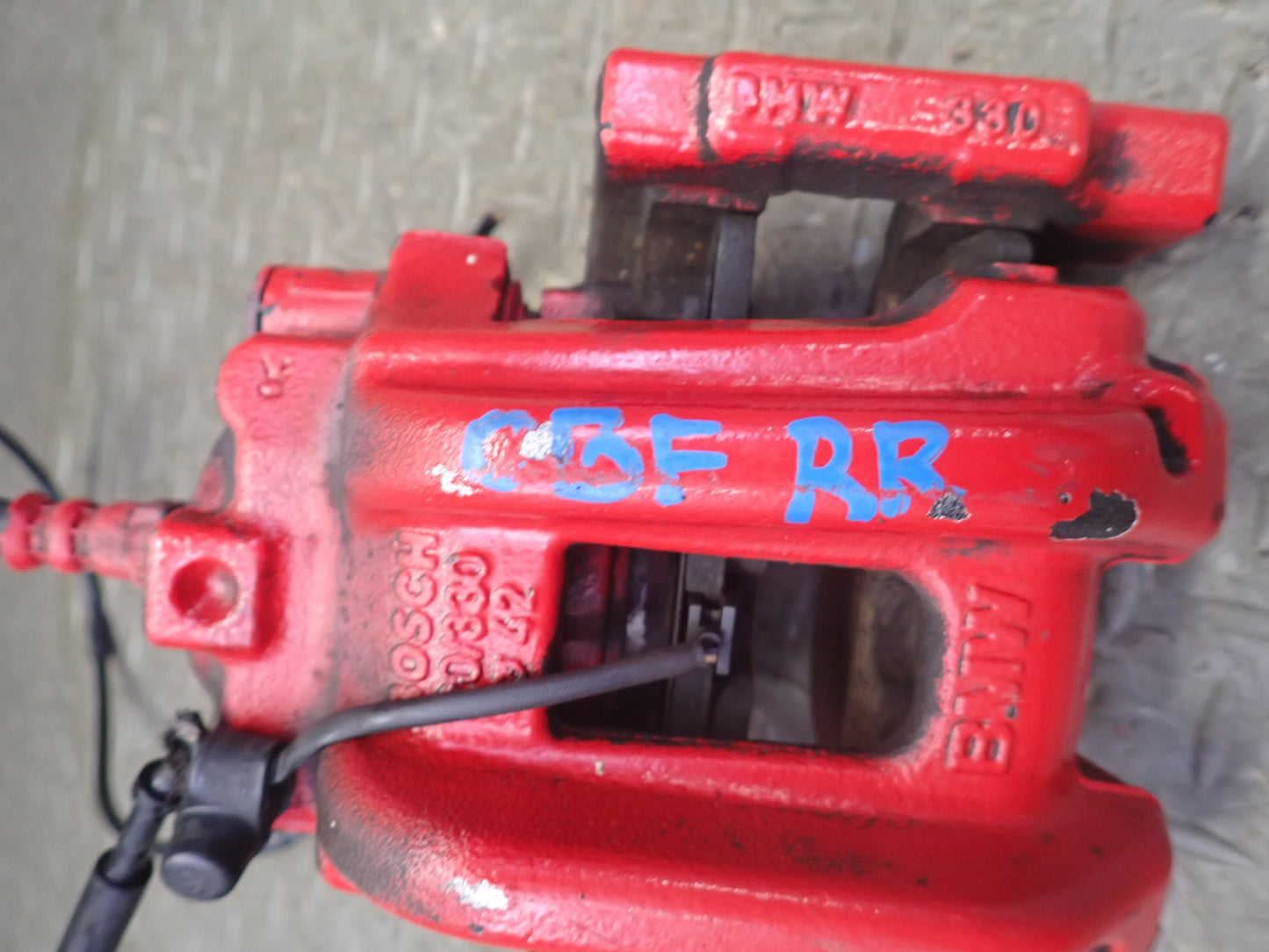 14-16 BMW F32 F33 435IX Set of 2 Rear Left & Right Brake Caliper w Hose OEM