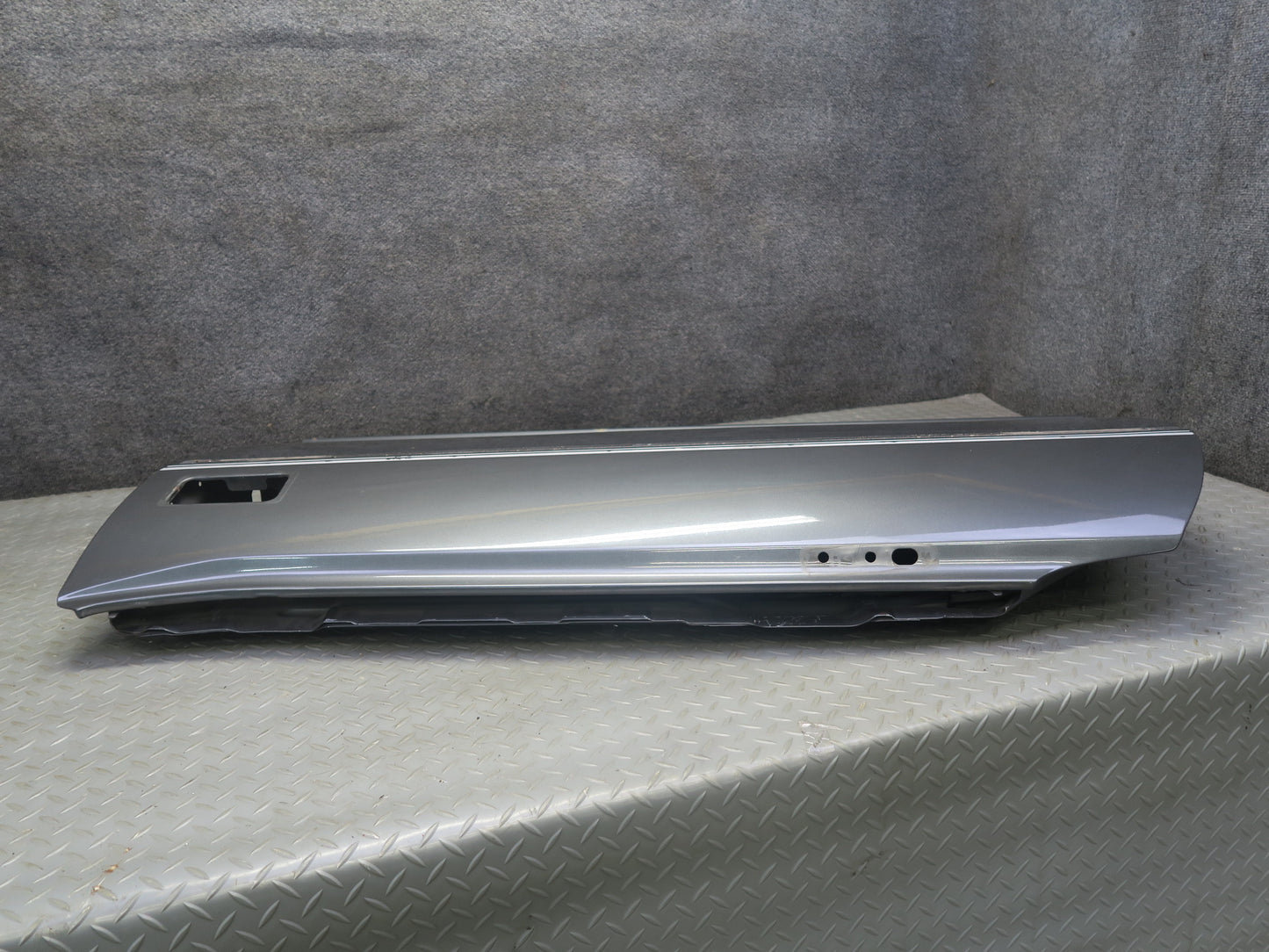 79-83 Datsun S130 280ZX 2+0 Left Door Shell Panel w Guides Gray OEM