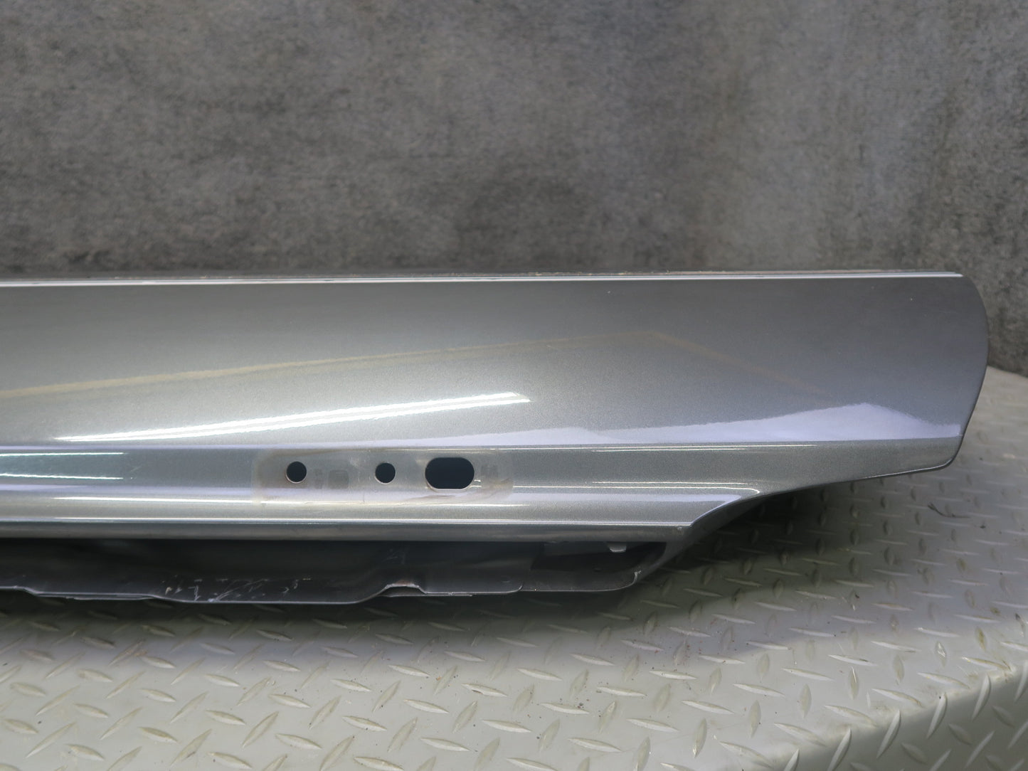 79-83 Datsun S130 280ZX 2+0 Left Door Shell Panel w Guides Gray OEM