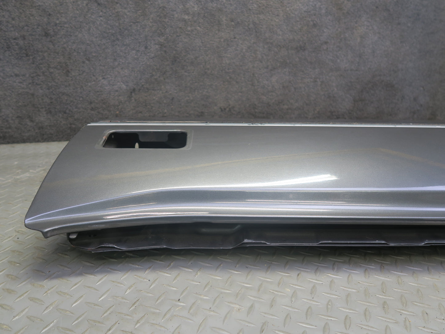 79-83 Datsun S130 280ZX 2+0 Left Door Shell Panel w Guides Gray OEM