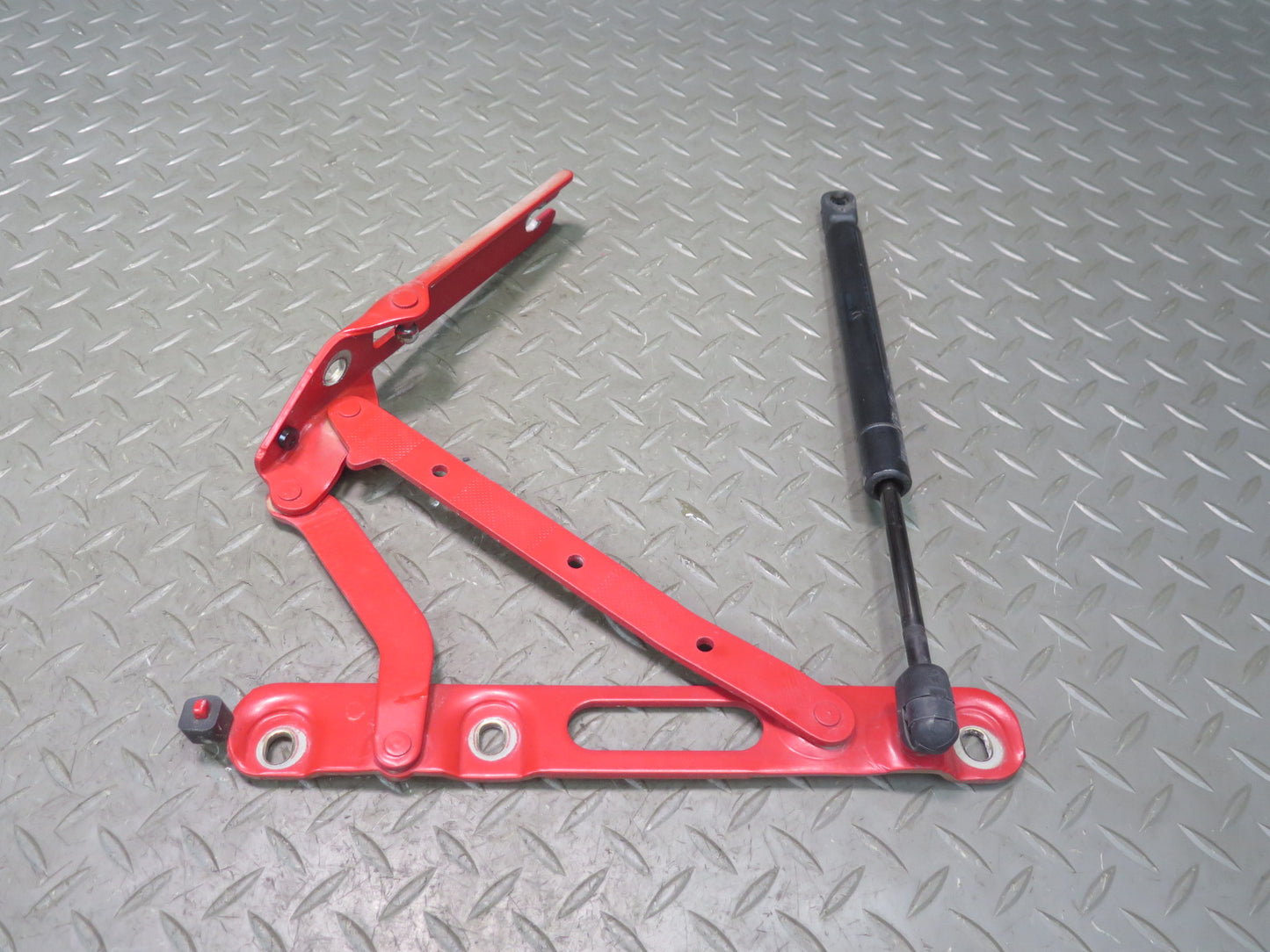 94-99 BMW E36 318iC Convertible Set of 2 Rear Trunk Lid Hinge w Support OEM