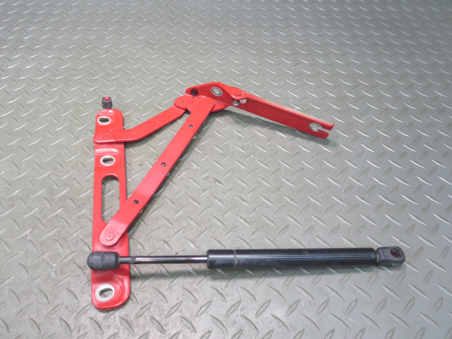 94-99 BMW E36 318iC Convertible Set of 2 Rear Trunk Lid Hinge w Support OEM