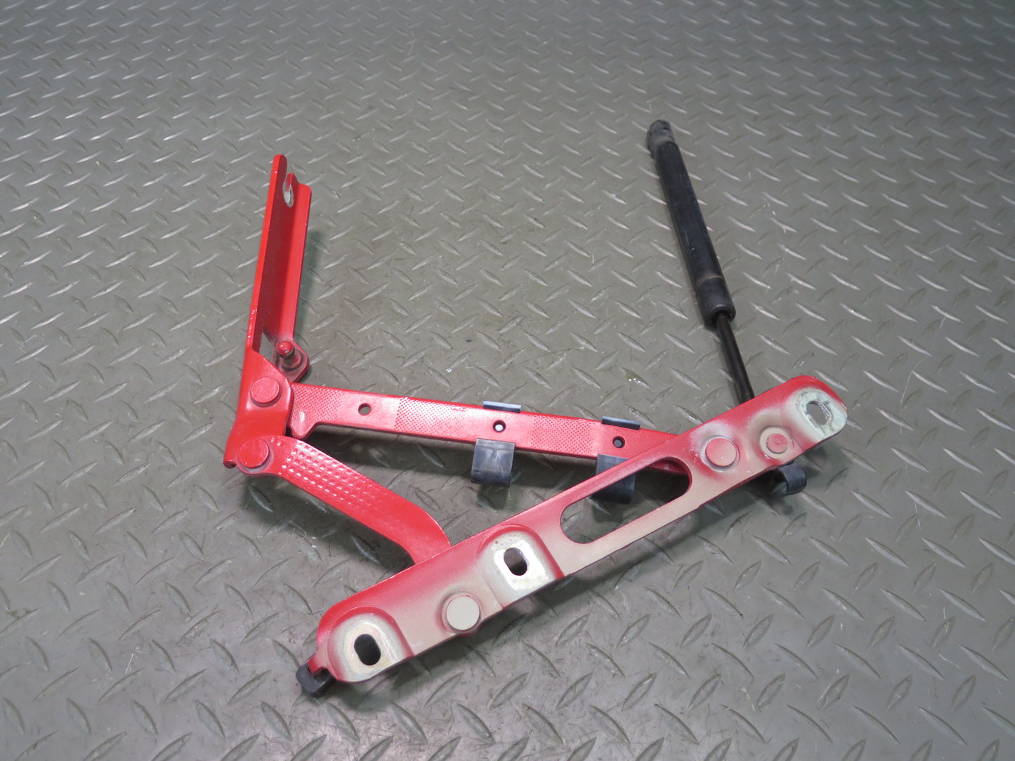 94-99 BMW E36 318iC Convertible Set of 2 Rear Trunk Lid Hinge w Support OEM