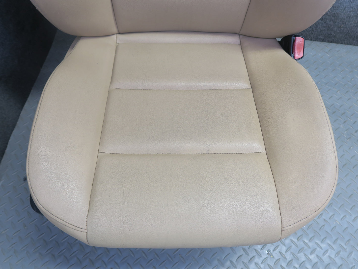 94-99 BMW E36 318iC Convertible Front & Rear Leather Seat Set Beige OEM