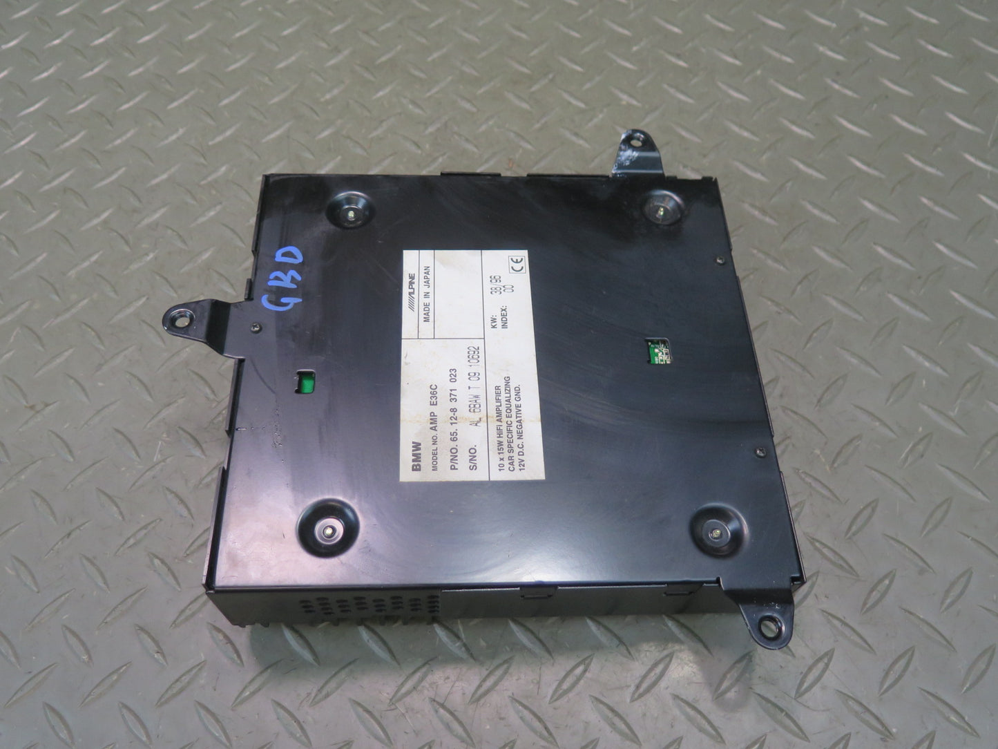 96-99 BMW E36 318iC Convertible Alpine Audio Amplifier AMP 8371023 OEM