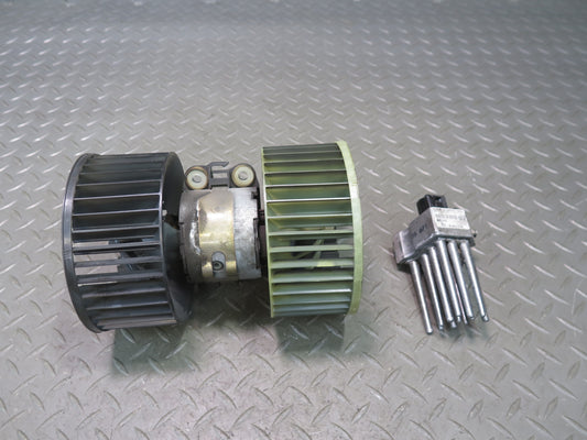 94-99 BMW E36 318iC Set of 2 A/C Heater Blower Motor Fan & Resistor OEM