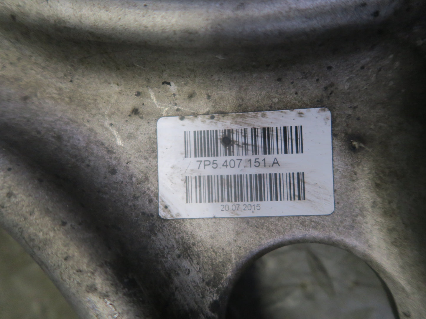 2011-2018 Porsche Cayenne 958 Front Left Upper & Lower Control Arm Set