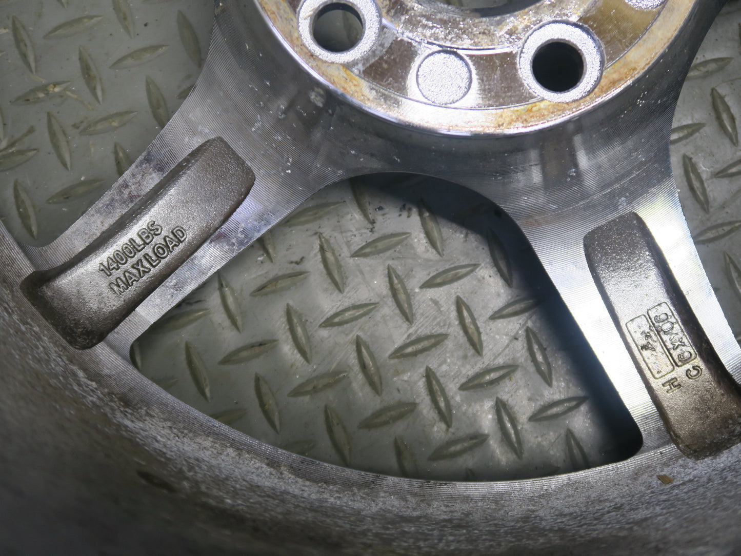 00-04 Chevrolet Corvette C5 Set of 4 R17" Wheel Rim 17x9.5J ET54 Aftermarket