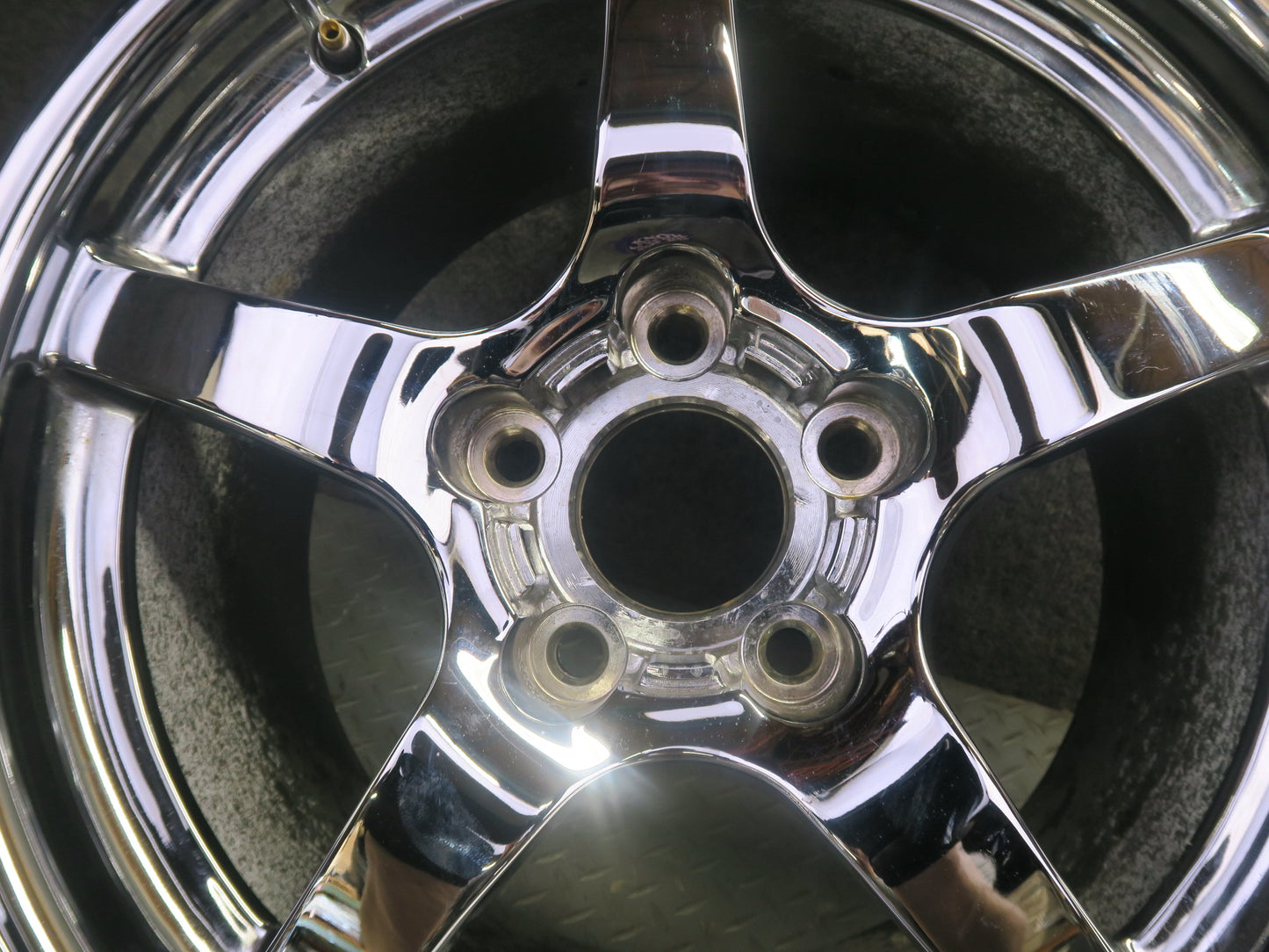 00-04 Chevrolet Corvette C5 Set of 4 R17" Wheel Rim 17x9.5J ET54 Aftermarket