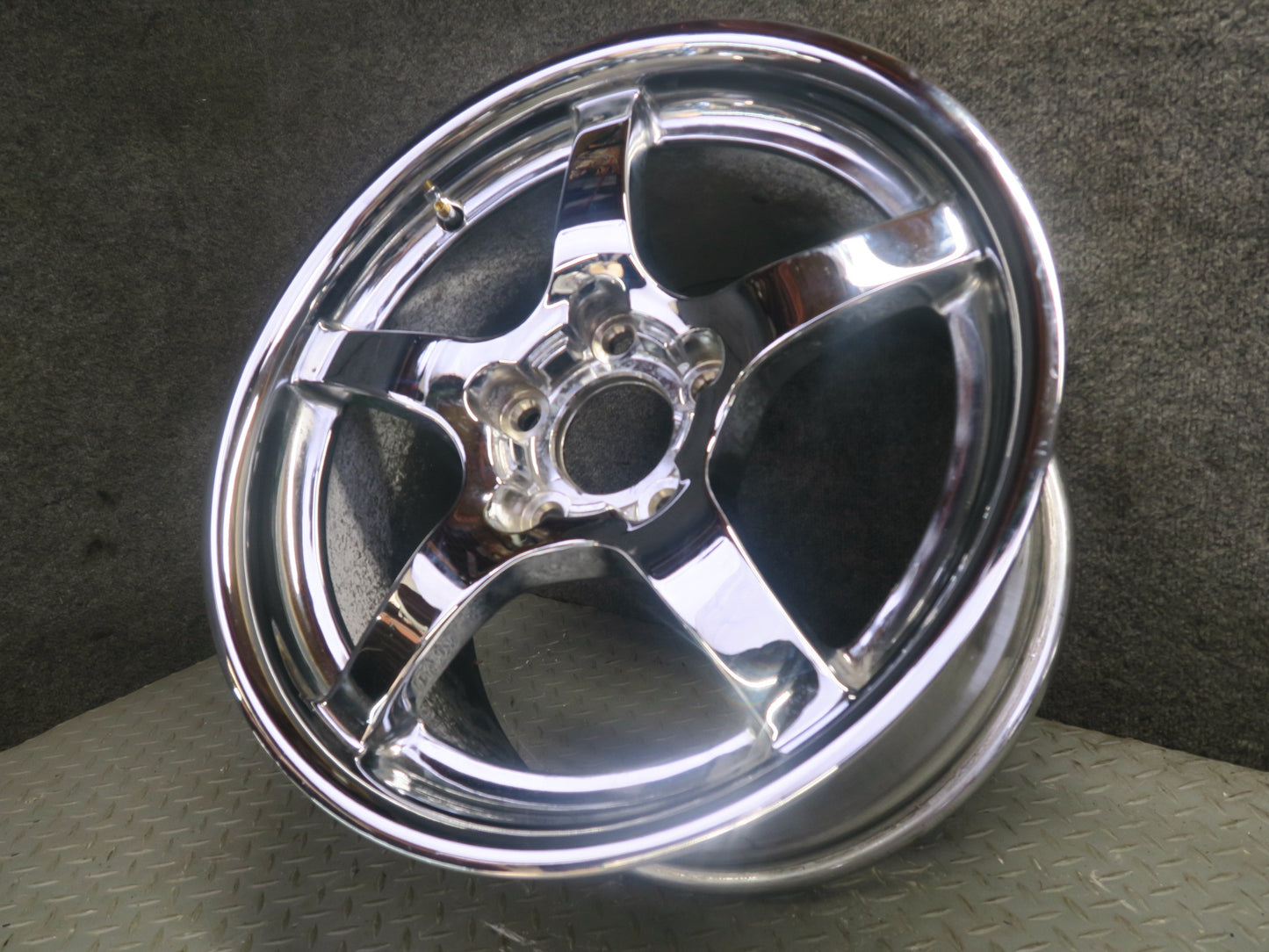 00-04 Chevrolet Corvette C5 Set of 4 R17" Wheel Rim 17x9.5J ET54 Aftermarket