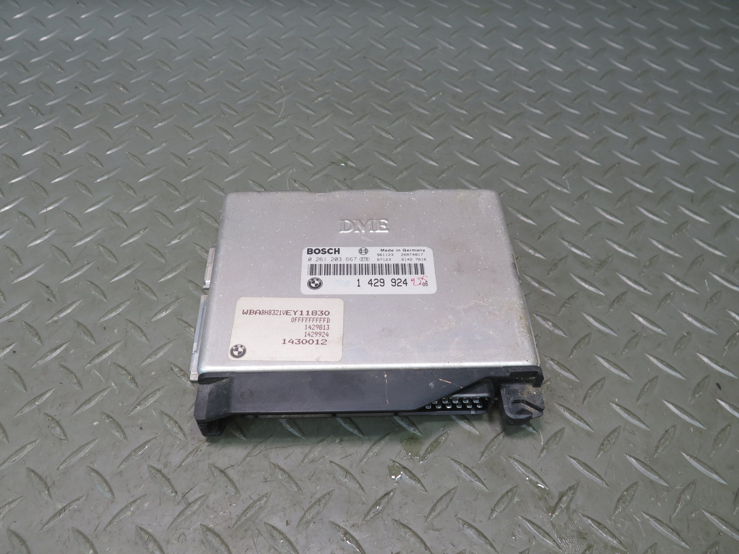 1997 BMW E36 318iC M44 Engine ECU ECM DME Wiper Phone Door Handle Lock KEY Set