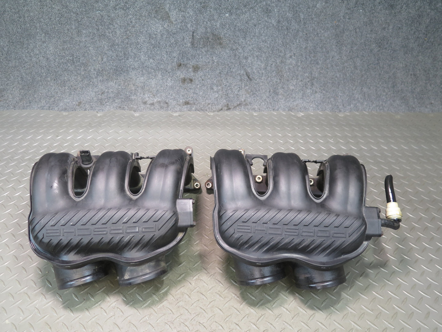 2005 Porsche Boxster S 987 3.2L Left & Right Air Intake Manifold Set