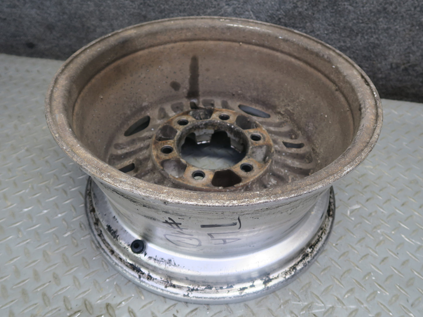 91-92 Toyota Land Cruiser FJ80 R15 15" 8-SPOKE Alloy Wheel Rim 15X7J ET10 Set