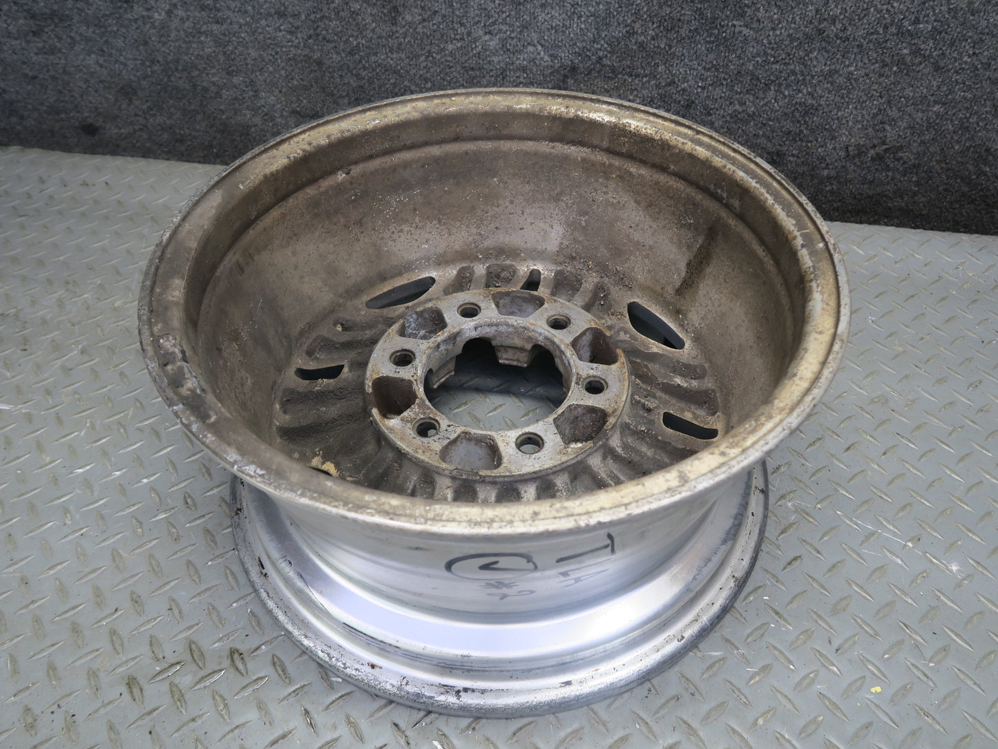 91-92 Toyota Land Cruiser FJ80 R15 15" 8-SPOKE Alloy Wheel Rim 15X7J ET10 Set