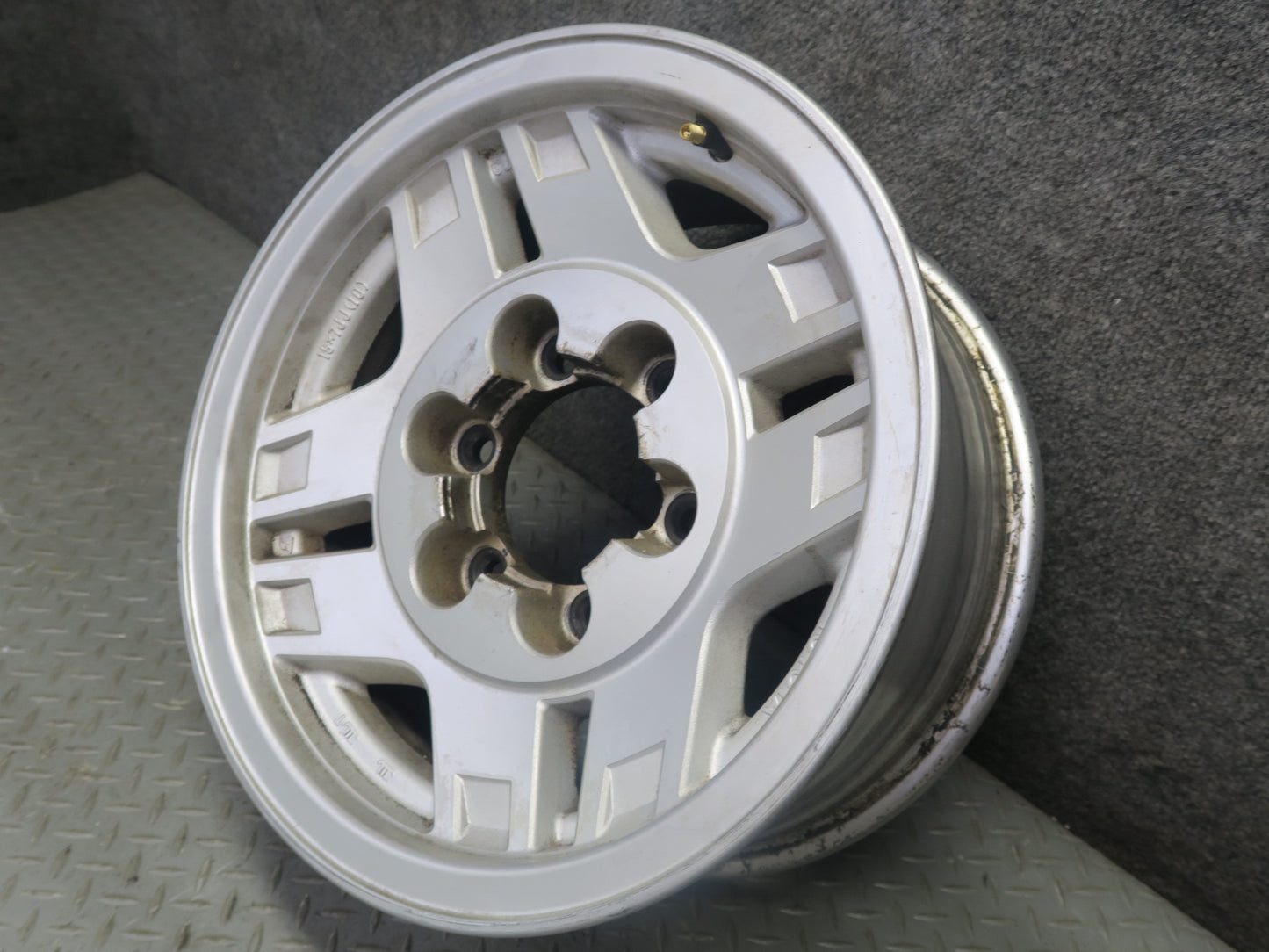 91-92 Toyota Land Cruiser FJ80 R15 15" 8-SPOKE Alloy Wheel Rim 15X7J ET10 Set