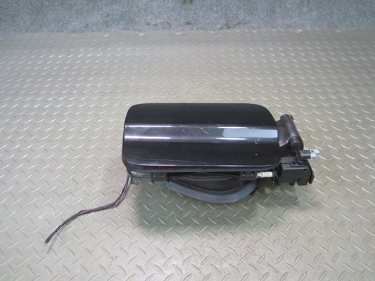 14-16 BMW F32 F36 435I Fuel Tank Filler Door Lid Cover w Housing Black OEM