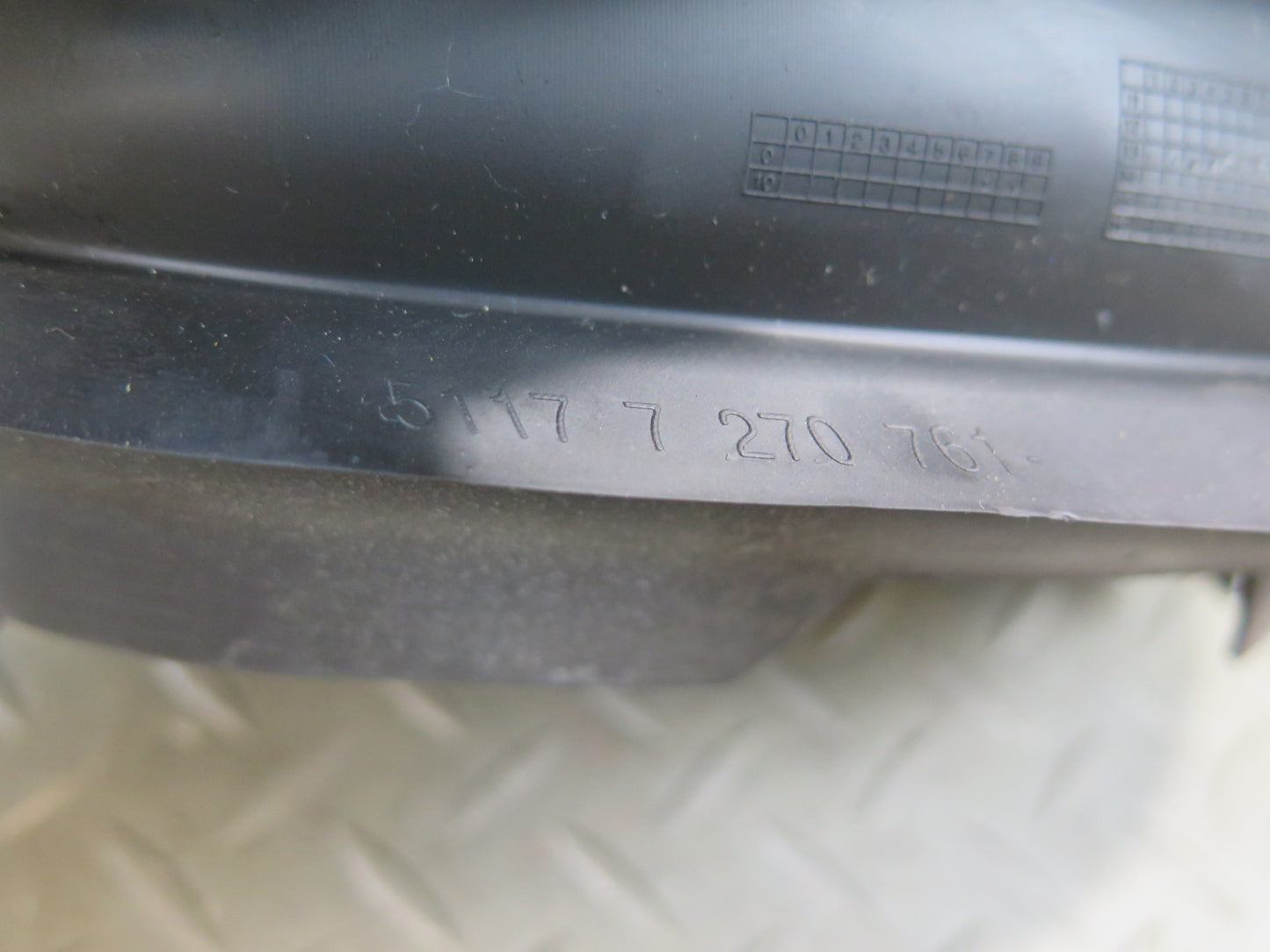 14-16 BMW F32 F36 435I Fuel Tank Filler Door Lid Cover w Housing Black OEM