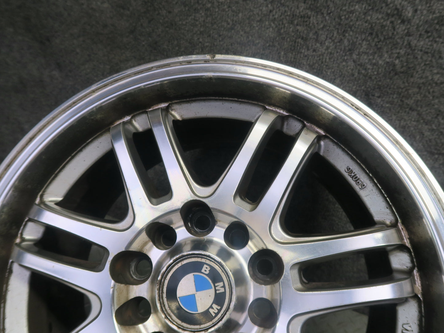 01-06 BMW E46 M3 Replica Aftermarket R15" Chrome Wheel Rim 16x7JJ 5x120