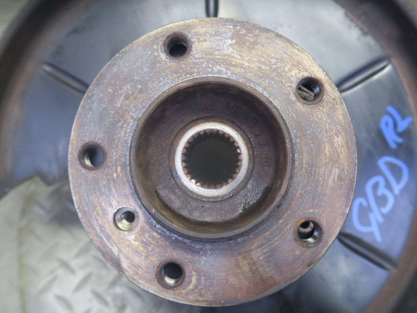 94-99 BMW E36 318i 318ti Rear Left Knuckle Wheel Hub Bearing Trailing Arm OEM