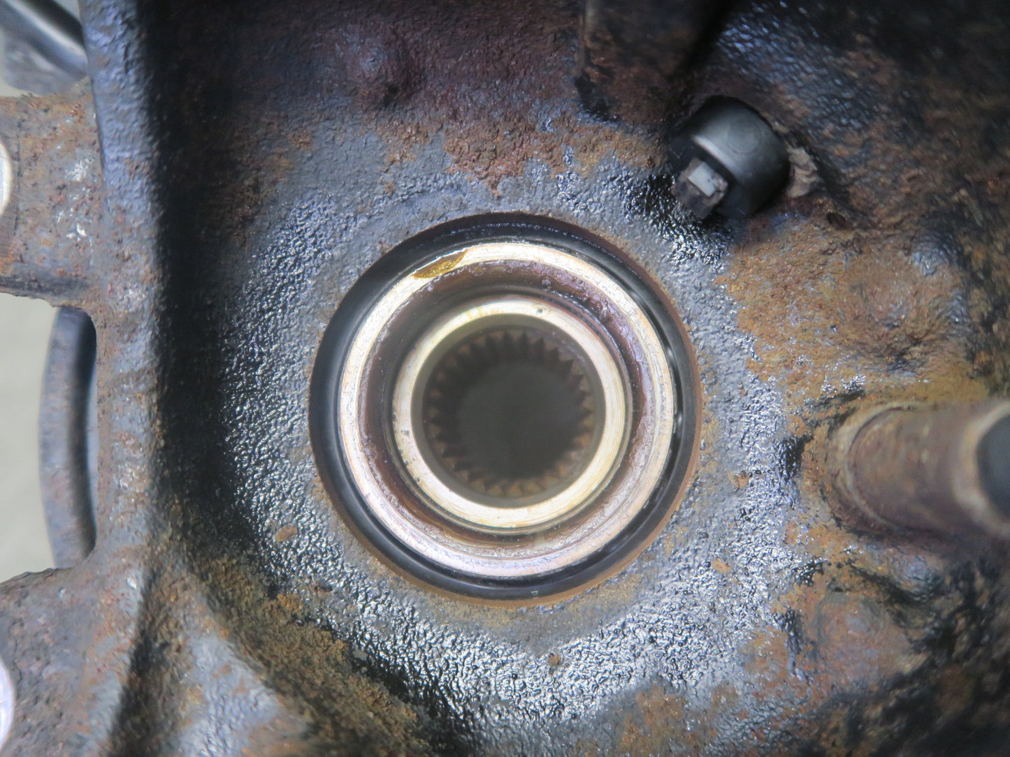 94-99 BMW E36 318i 318ti Rear Left Knuckle Wheel Hub Bearing Trailing Arm OEM