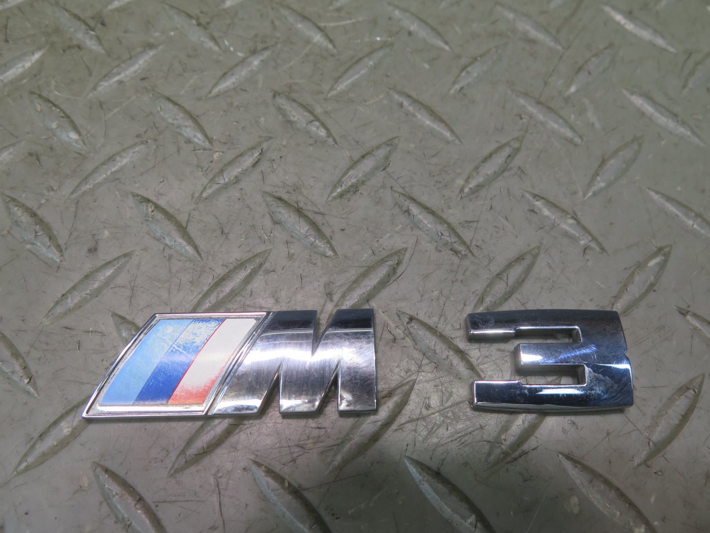 2008-2013 BMW E90 E92 E93 M3 Rear Trunk Lid Emblem Logo Badge Symbol Set