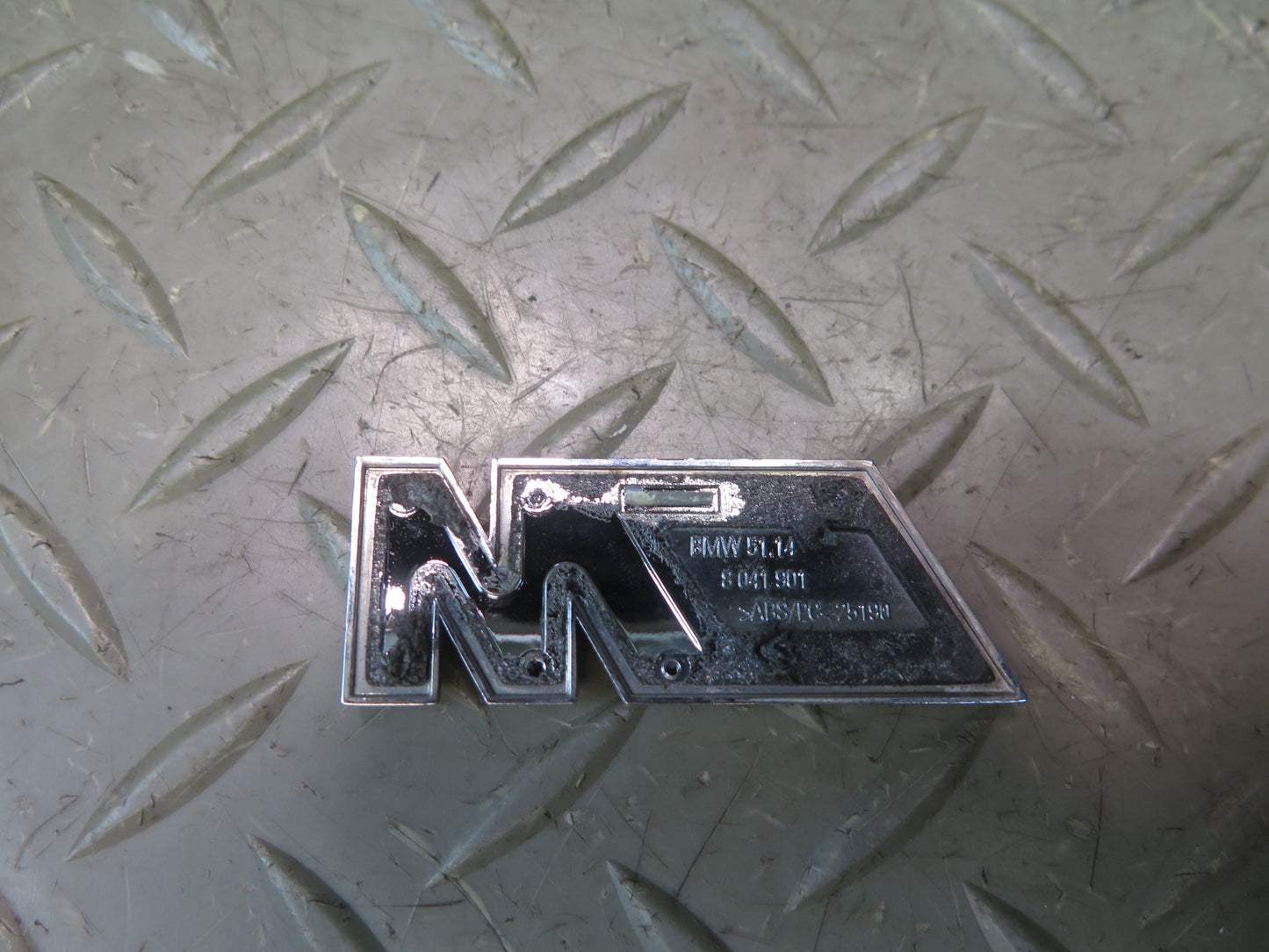 2008-2013 BMW E90 E92 E93 M3 Rear Trunk Lid Emblem Logo Badge Symbol Set