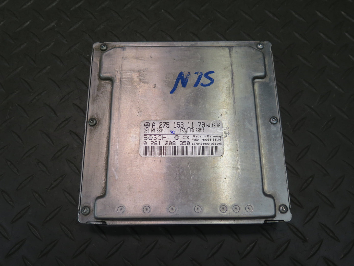 04-06 Mercedes R230 SL600 M275 Engine ECU ECM TCU TCM Conductor Shifter Lock Set