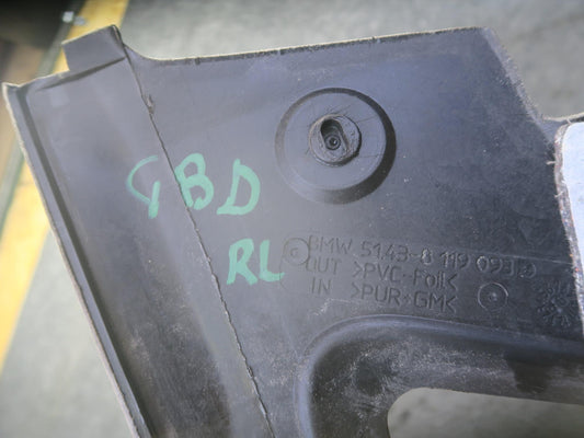 94-99 BMW E36 318iC Convertible Rear Interior Quarter Trim Cover Panel Set OEM